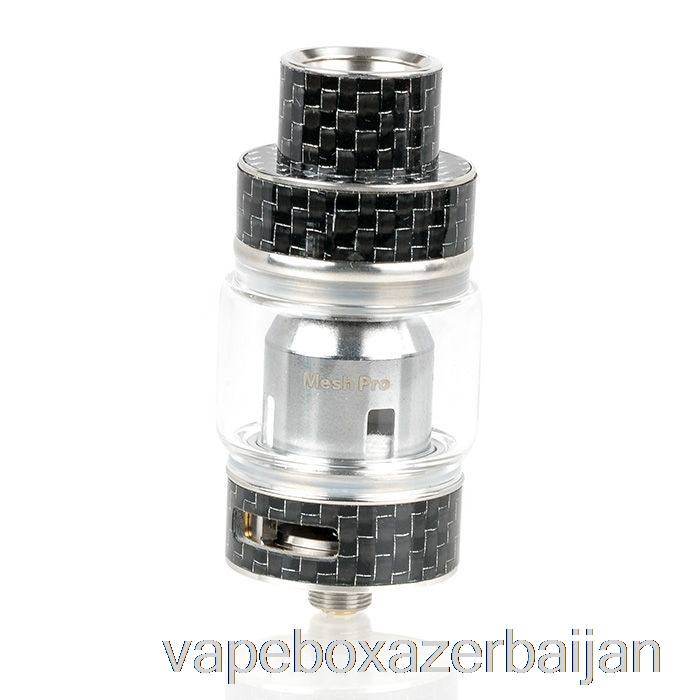 Vape Azerbaijan FreeMax Mesh Pro Sub-Ohm Tank Black Carbon Fiber